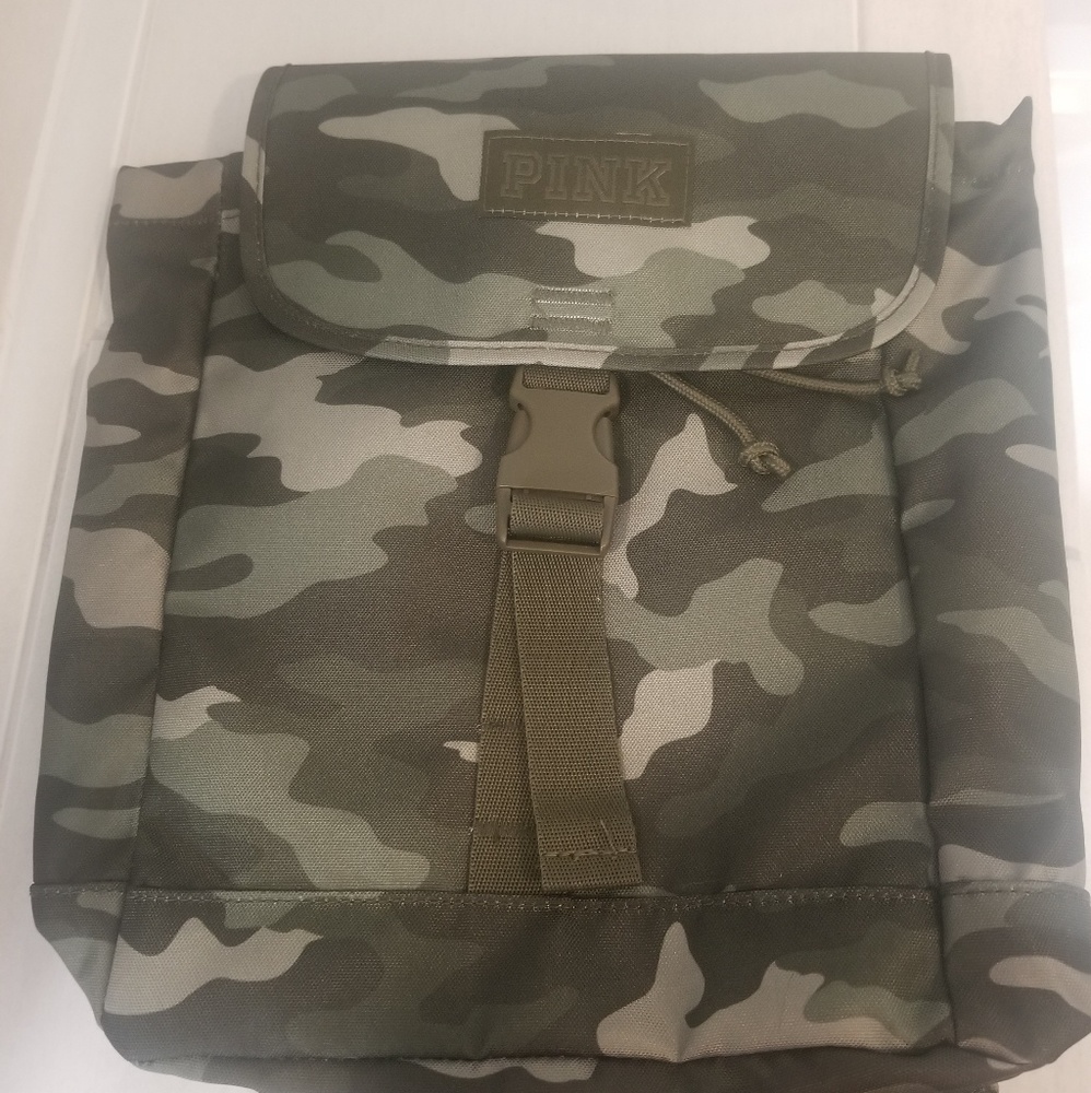 Pink Mini Camo Backpack